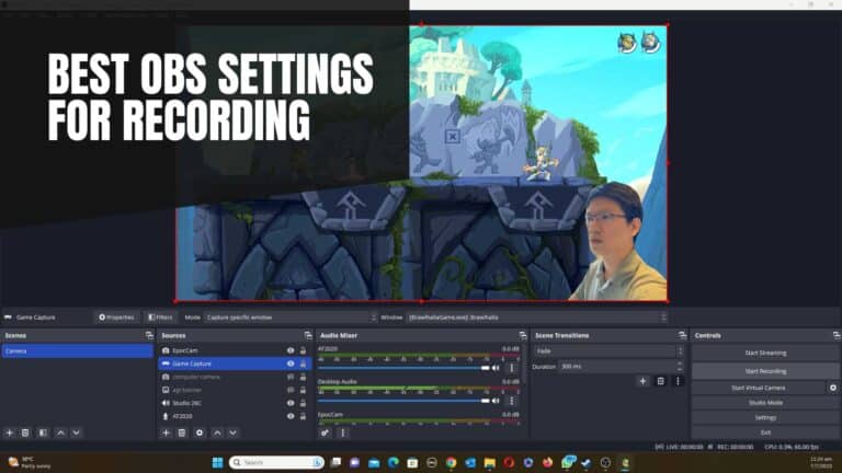 Best OBS Settings for Recording (Version 29.1) for Gaming PCs
